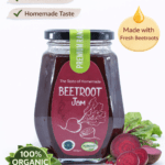 Organic Beetroot Jam 450g – Homemade Chukandar Jam | Natural Sweet Spread | Healthy & Nutrient Rich | Agrohit