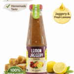 Organic Lemon & Jaggery Sauce 300g – Homemade Nimbu Gur Chutney | Sweet & Tangy Desi Sauce | Agrohit